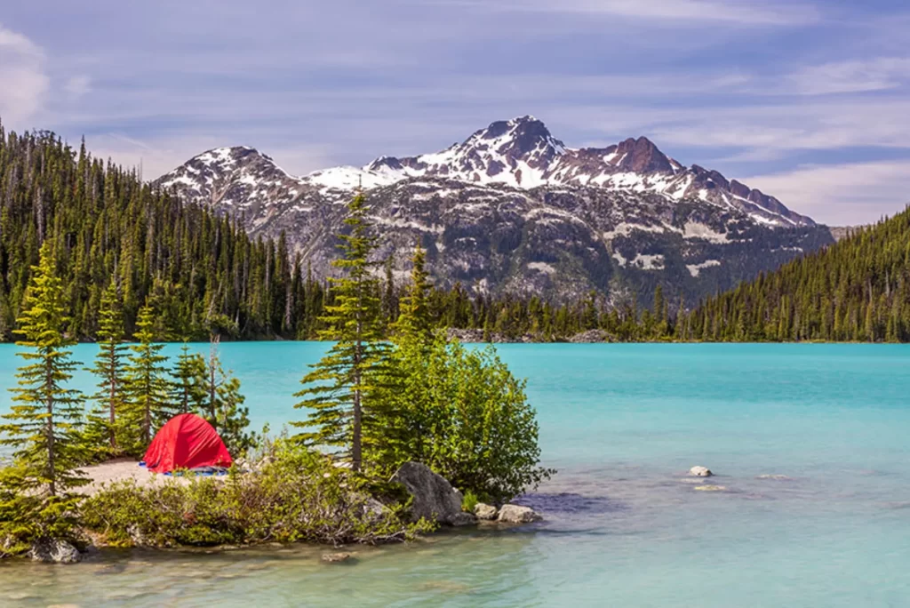 best places to camp in bc