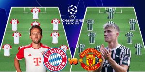 Bayern Munich vs Man United Lineups