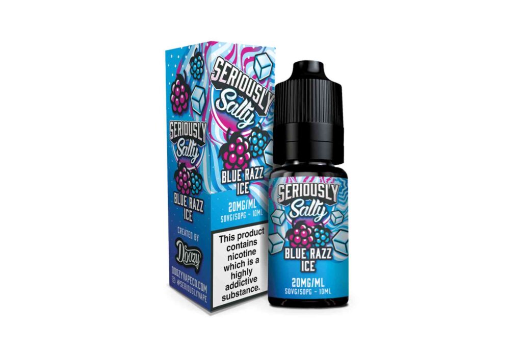 Blue Razz Ice Vape Juice Review: Sweet Meets Cool