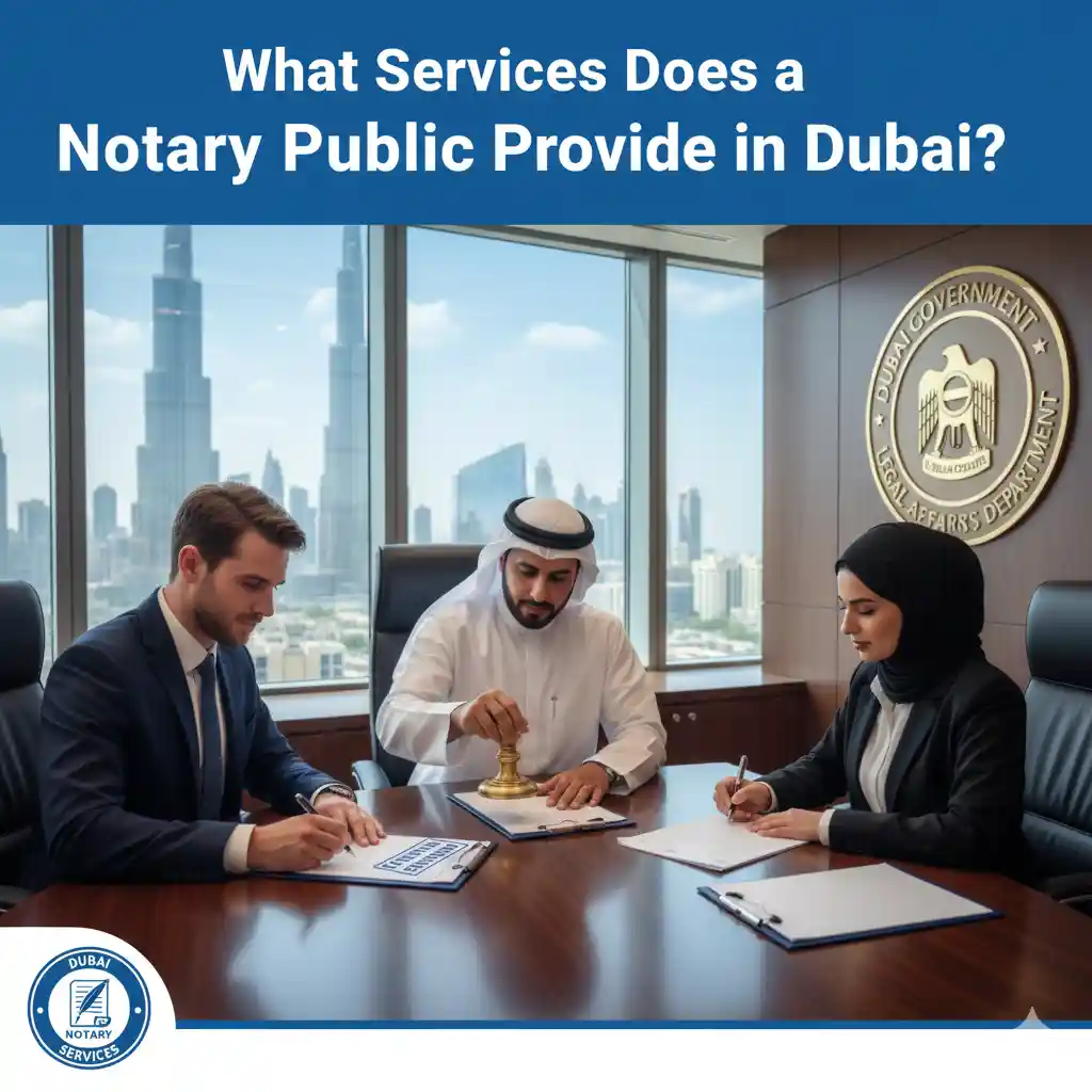 What Services Does a Notary Public Provide in Dubai?