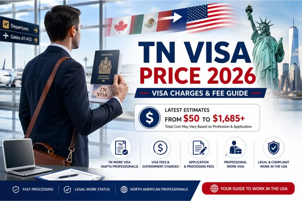 Tn Visa Price in 2026 Visa Charges and Fee Guide