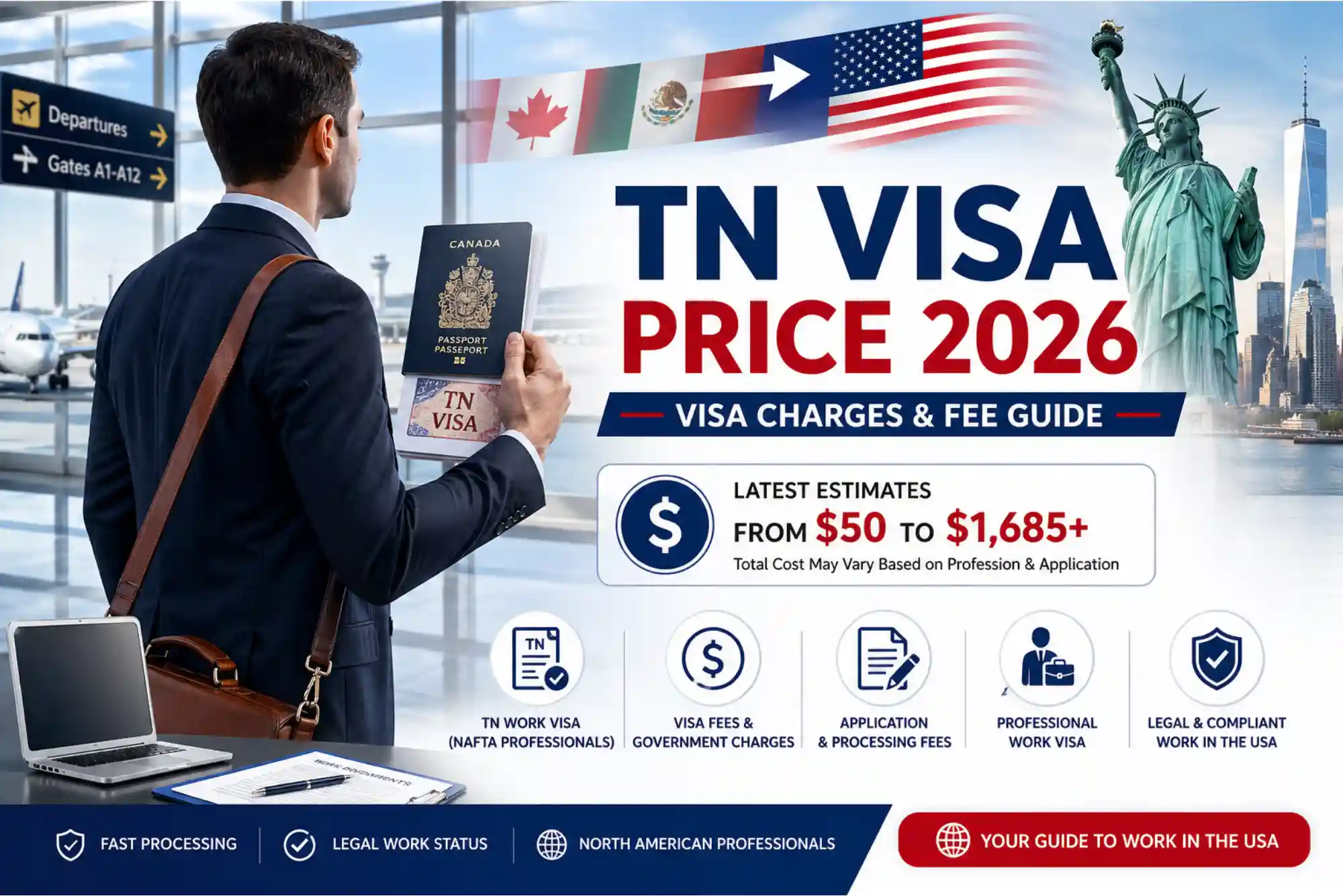 Tn Visa Price in 2026 Visa Charges and Fee Guide