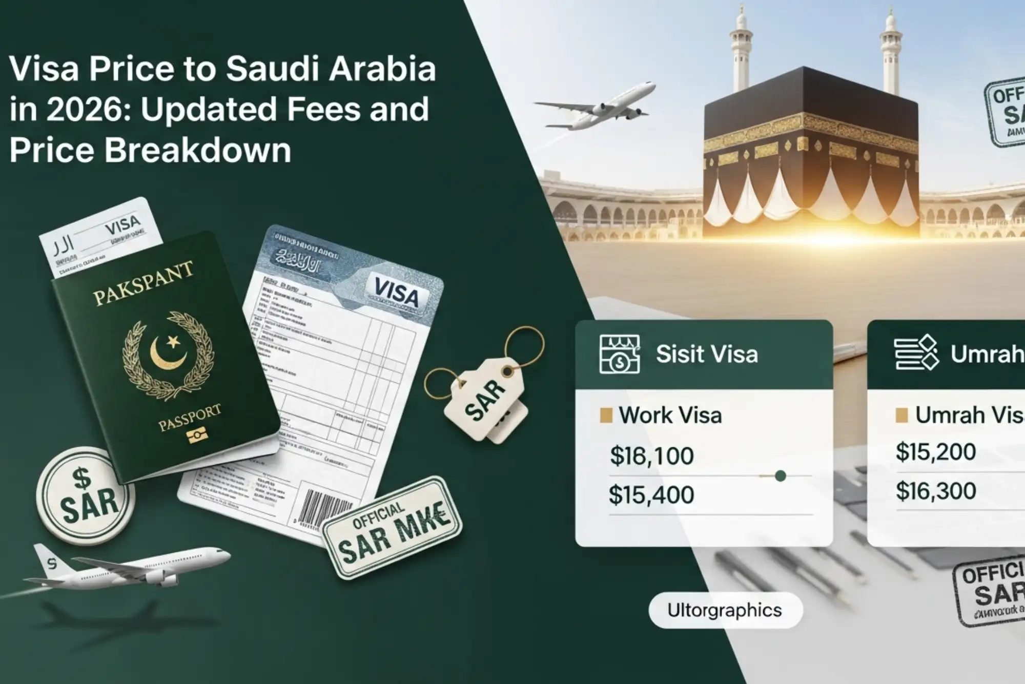 Visa Price to Saudi Arabia in 2026 Updated Fees and Price Breakdown
