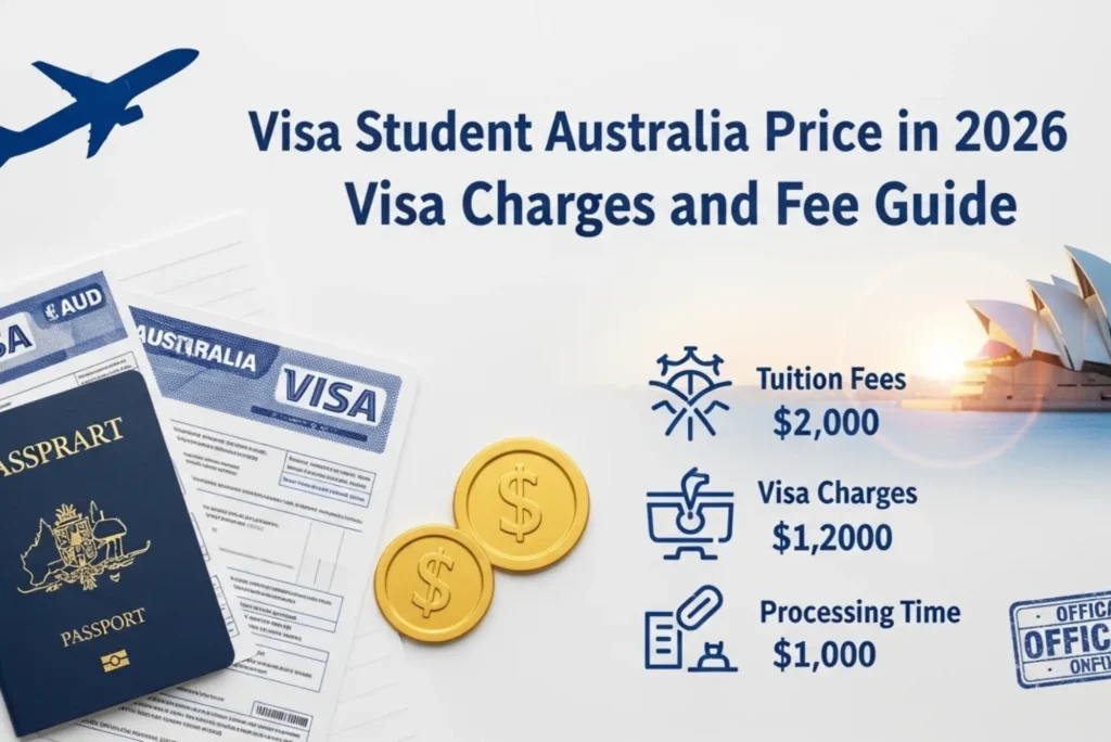 Visa Student Australia Price in 2026 Visa Charges and Fee Guide