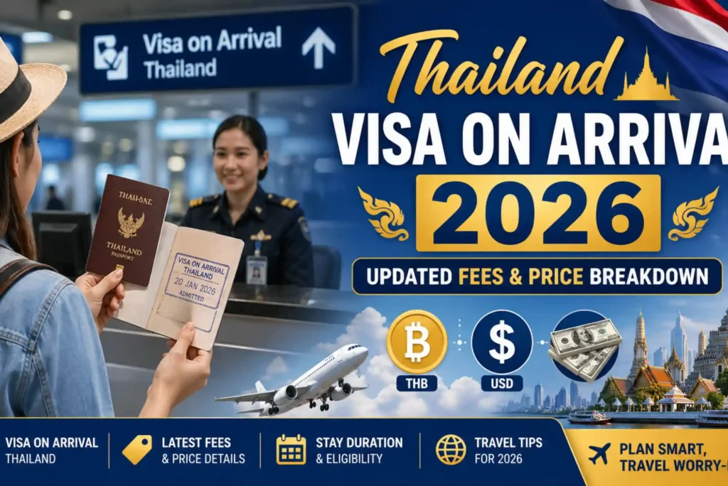 Visa on Arrival Thailand Price in 2026 Updated Fees and Price Breakdown