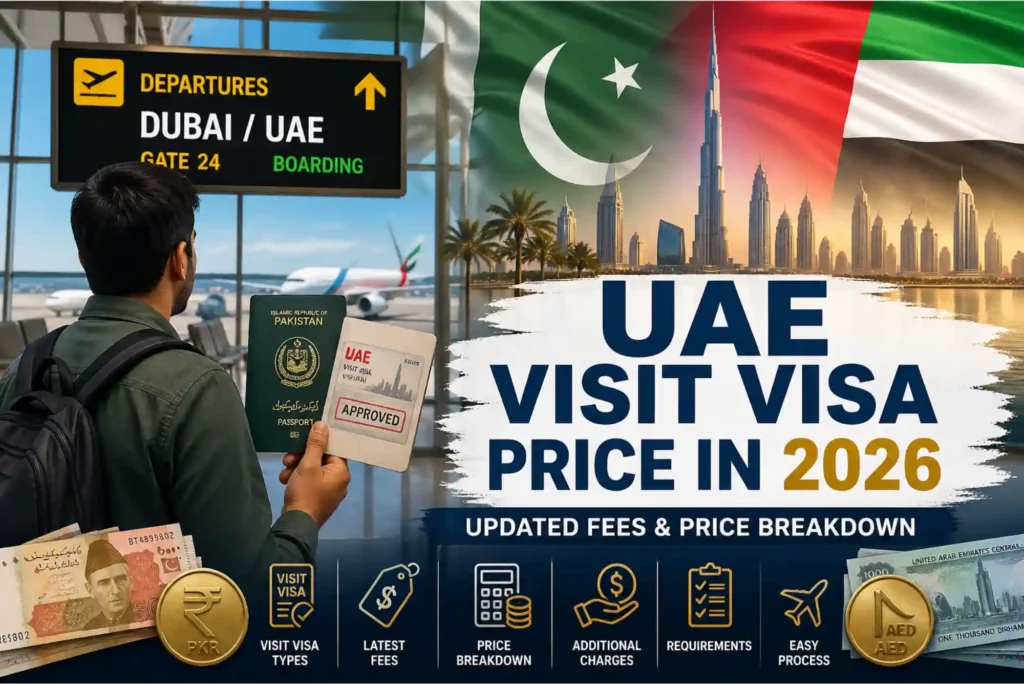 Visit Visa in UAE Price in 2026 Updated Fees and Price Breakdown