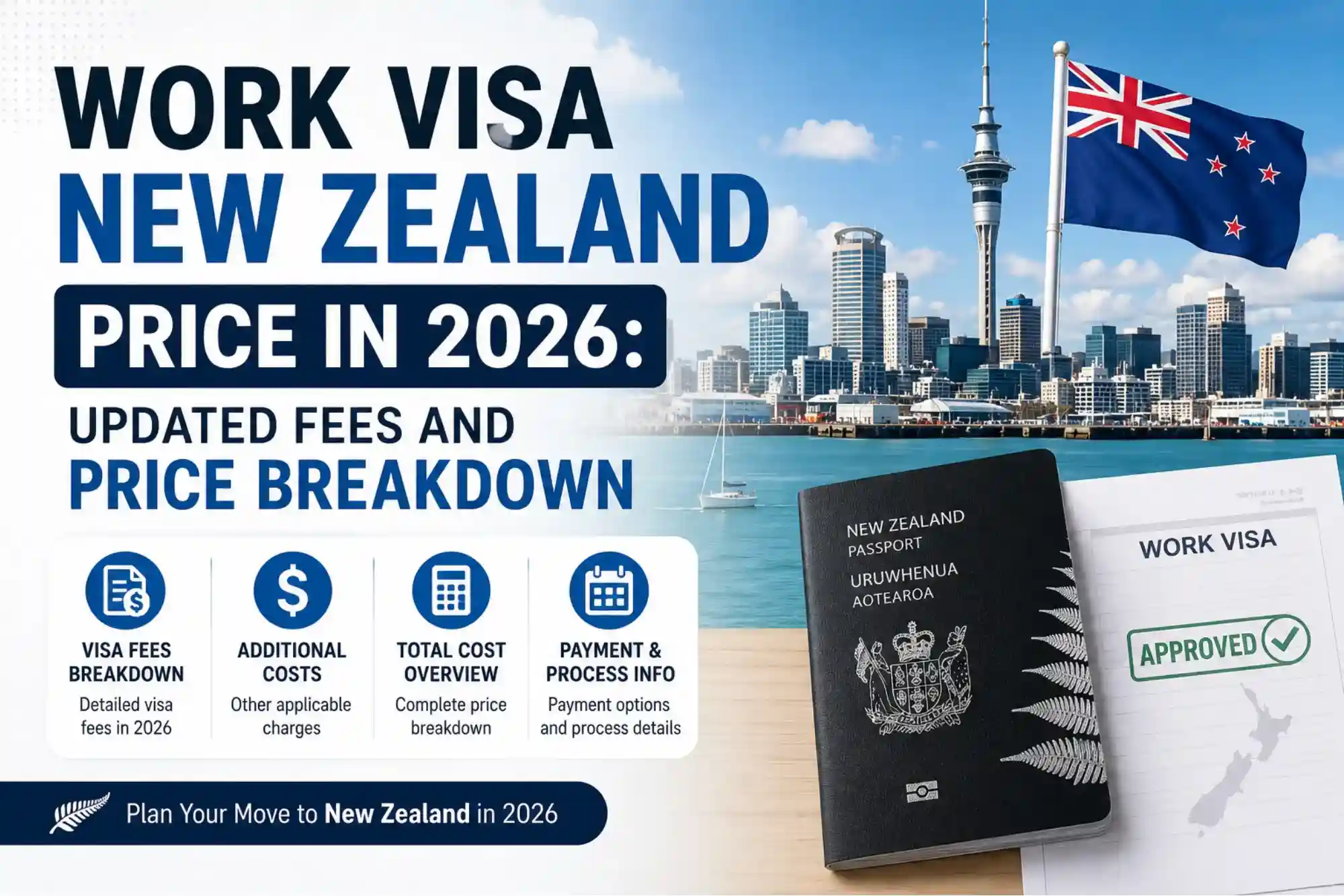 Work Visa New Zealand Price in 2026 Updated Fees and Price Breakdown